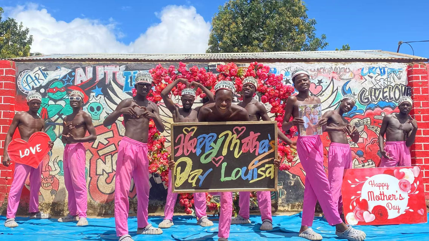 Greetings from Africa Pink King
